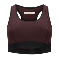 ACLIMA LightWool 180 Sports Top, dame (Chocolate Plum) Online