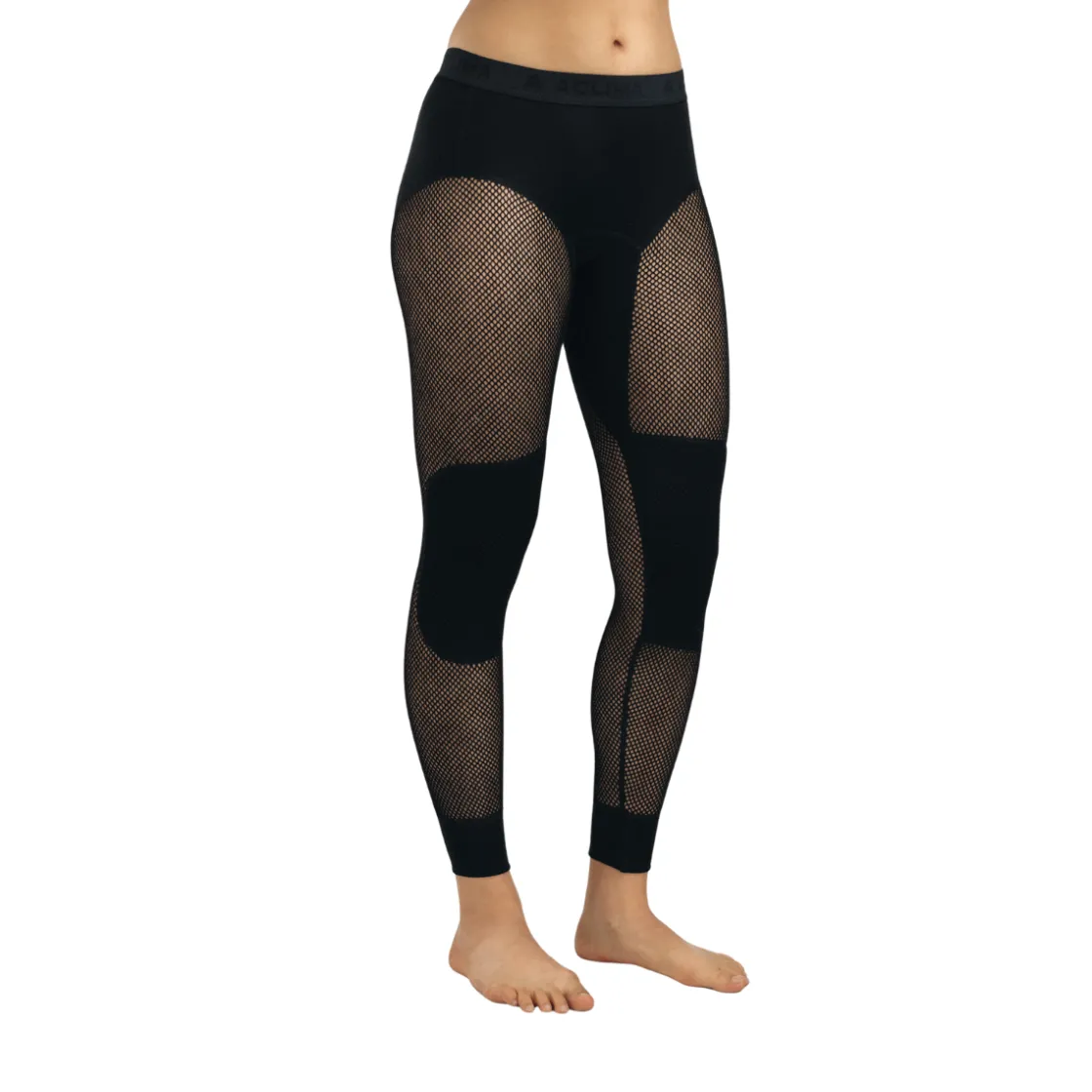 ACLIMA WoolNet Longs, dame (Jet Black) Clearance