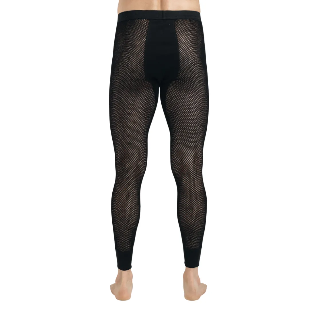 ACLIMA WoolNet Longs, herre (Jet Black) Discount