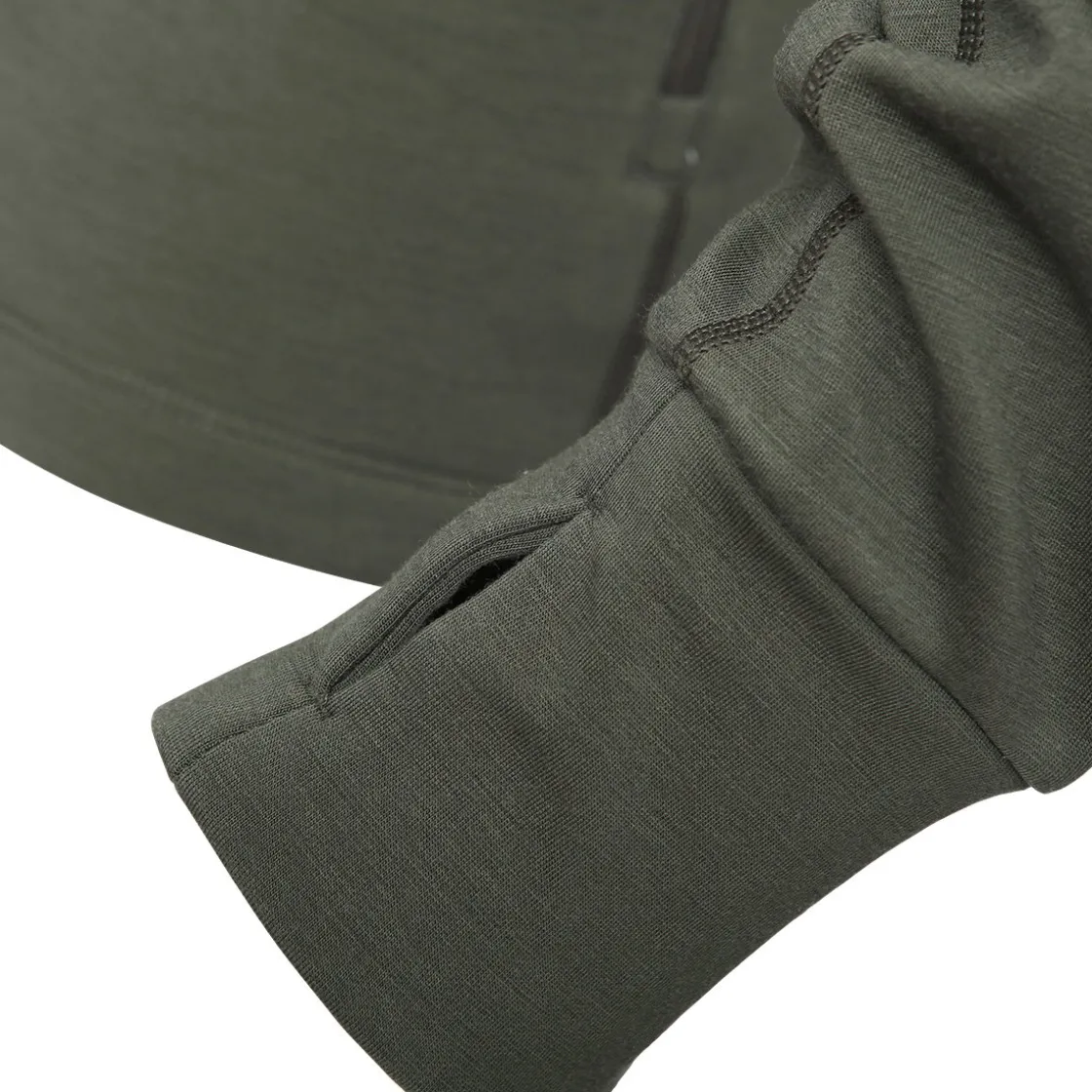 ASIVIK Adventure Mid Wool fleece, herre (Khaki) Discount