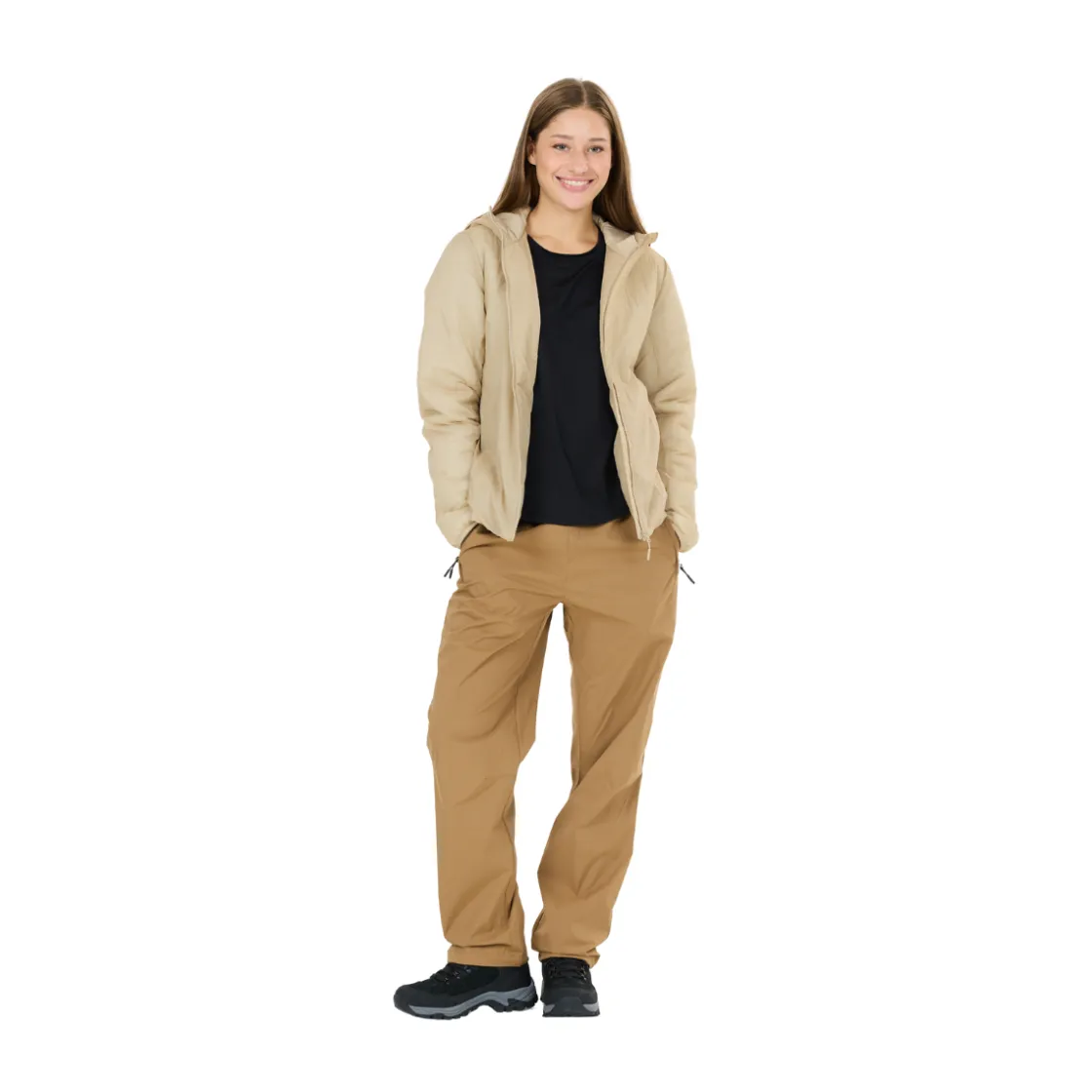 ASIVIK Adventure Primaloft jakke, dame (Fossil)