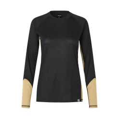 ASIVIK Baselayer Undertøj Sæt, dame (Black / Sand) Clearance