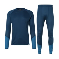 ASIVIK Baselayer Undertøj Sæt, herre (Blue / Blue) Discount