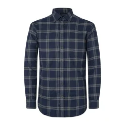 ASIVIK Blåvand LS skjorte, herre (Dark Blue) Hot