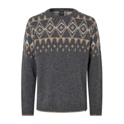 ASIVIK Gamborg Sweater, herre (Grey) Best