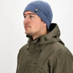 ASIVIK Knitted Wool Strikhue (Blue) Outlet