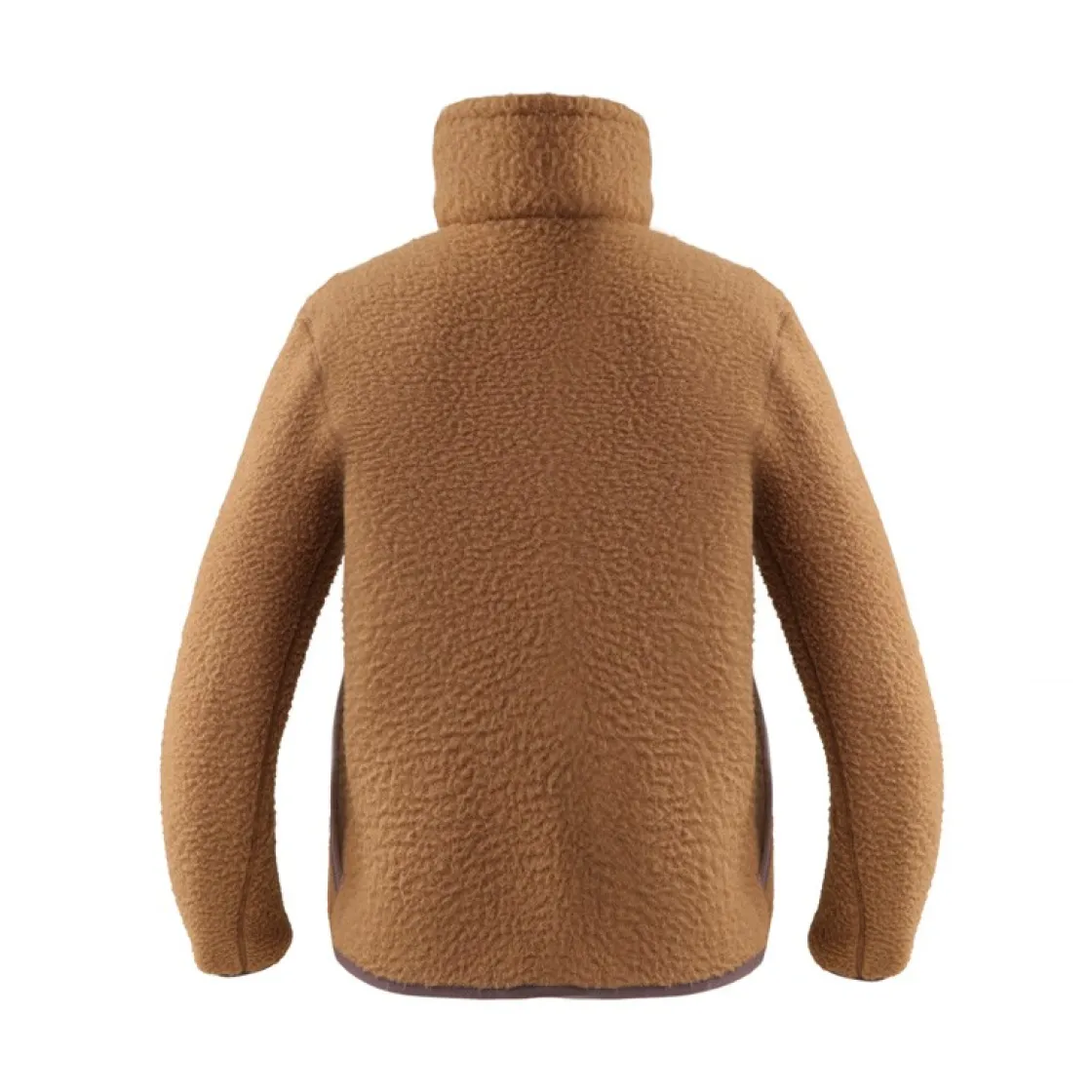 ASIVIK Teddy Fleecejakke, junior (Brown) Discount