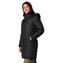 COLUMBIA Delta Ridge II Long Down dunfrakke, dame (Black) Online