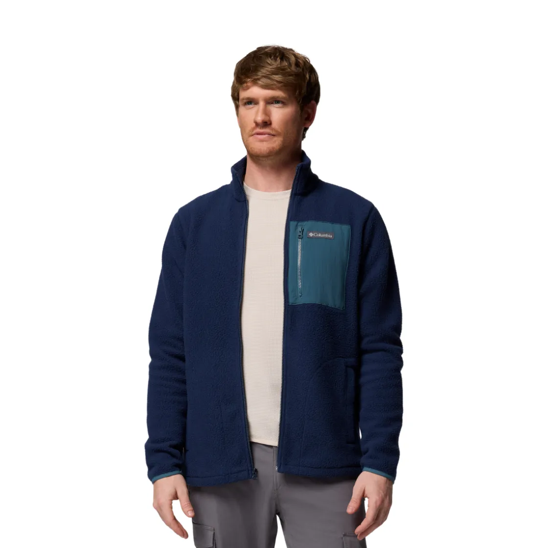COLUMBIA Jasper Ridge Fleece, herre (Navy)