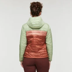COTOPAXI Capa Insulated Hooded jakke, dame (Green Tea) Best