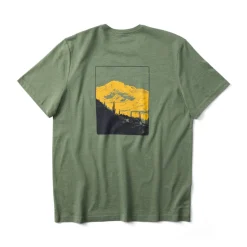 COTOPAXI Down The River T-shirt, herre (Fatique) Sale