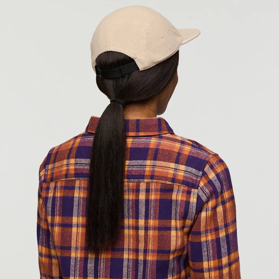 COTOPAXI Fleece 5-Panel Cap (Oatmeal)