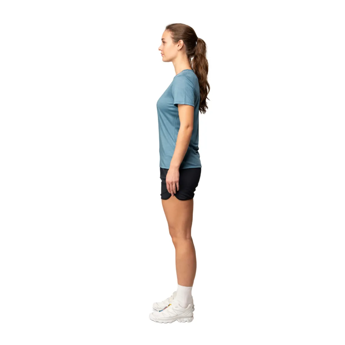 DEVOLD Active Merino 130 Spring T-shirt, dame (Skyblue)