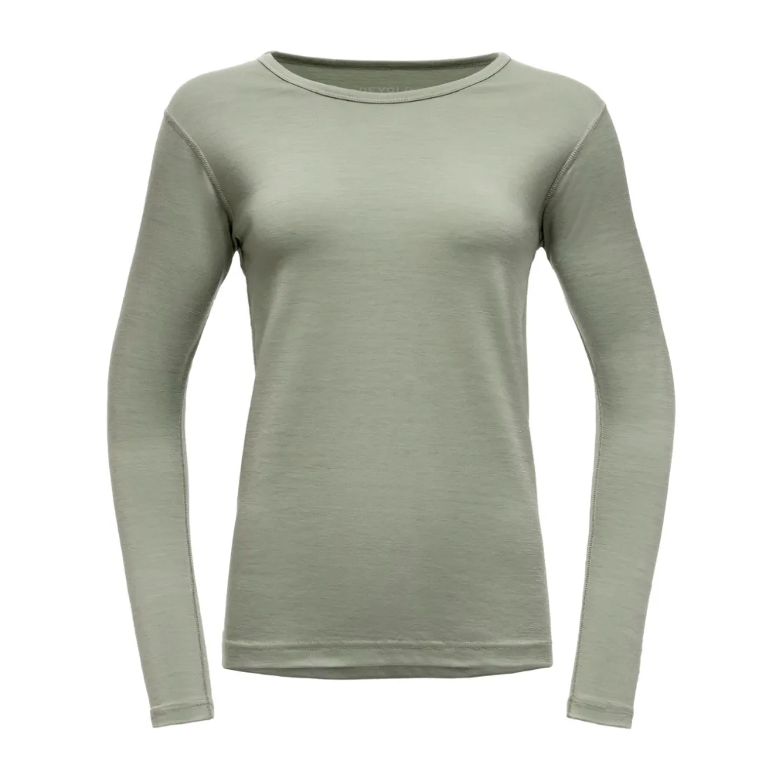 DEVOLD Breeze Plus Merino 200 Trøje, dame (Fog) Clearance
