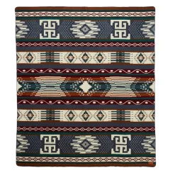 ECUADANE Mountain Plaid, Sumaco Wave