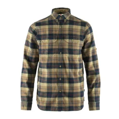 FJÄLLRÄVEN Fjällräven Singi Heavy Flannel Skjorte, herre (Dark Sand) New