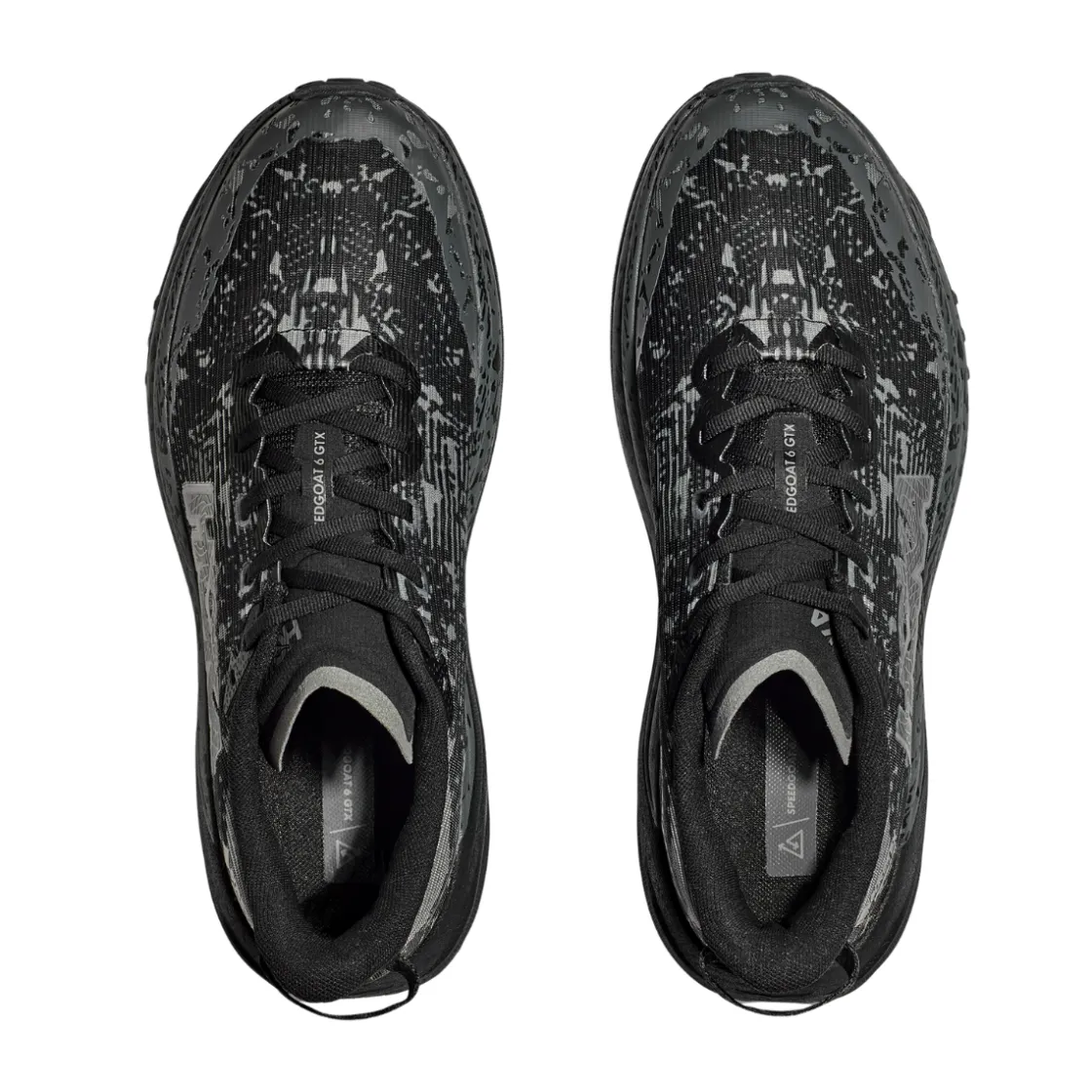 HOKA Speedgoat 6 GORE-TEX trailsko, herre (Black / Outer Orbit) Best