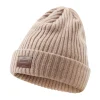 KLITMØLLER COLLECTIV Klitmøller Collective Heavy Rib Beanie (Sand) New