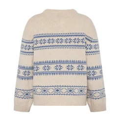 KLITMØLLER COLLECTIV Klitmøller Collective Jette Knit striktrøje, dame (Pastel Sand Ocean) Outlet