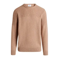 KLITMØLLER COLLECTIV Klitmøller Collective Søren Knit sweater, herre (Sand) New