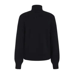 KLITMØLLER COLLECTIV Klitmøller Collective Svale Knit striktrøje, dame (Navy) Sale