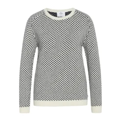 KLITMØLLER COLLECTIV Klitmøller Elaine Knit Sweater, dame (Cream Navy) Sale