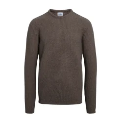 KLITMØLLER COLLECTIV Klitmøller Frede Knit sweater, herre (Taupe) Online