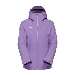MAMMUT Alto Light HS Hooded Skal- og regnjakke, dame (Lavandin) Best
