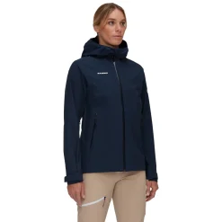 MAMMUT Alto Light HS regnjakke, dame (Marine) Discount