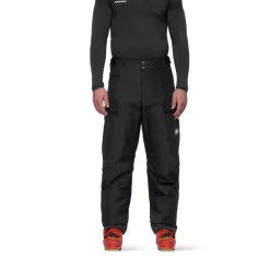 MAMMUT Fall Line HS Thermo skibukser, herre (Black) Outlet