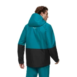 MAMMUT Fall Line HS Thermo skijakke, herre (Deep Teal) Clearance