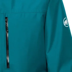 MAMMUT Fall Line HS Thermo skijakke, herre (Deep Teal) Clearance