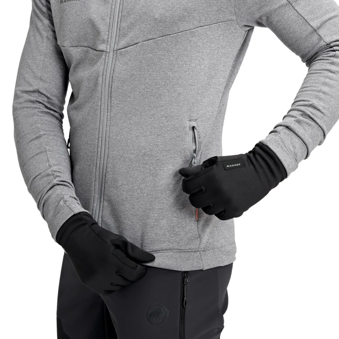 MAMMUT Fleece Pro Glove (Black) Sale