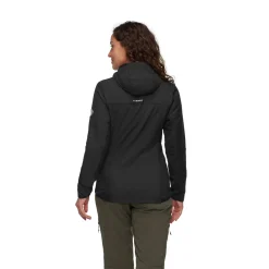 MAMMUT Rime Light IN Hybrid Hooded Softshell, dame (Black) Online