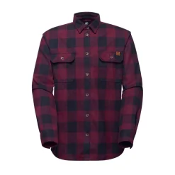 MAMMUT Tamaro LS Skjorte, herre (Vin Black) Hot