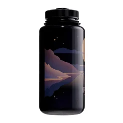 NALGENE Wide Mouth Sustain drikkedunk 1 L (Grey Moonset)