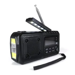 ORIGIN OUTDOORS Crank Radio Multi DAB+ / nødradio med håndsving New