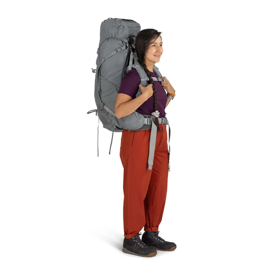 OSPREY Ariel 65 L vandrerygsæk, dame (Medium Grey)
