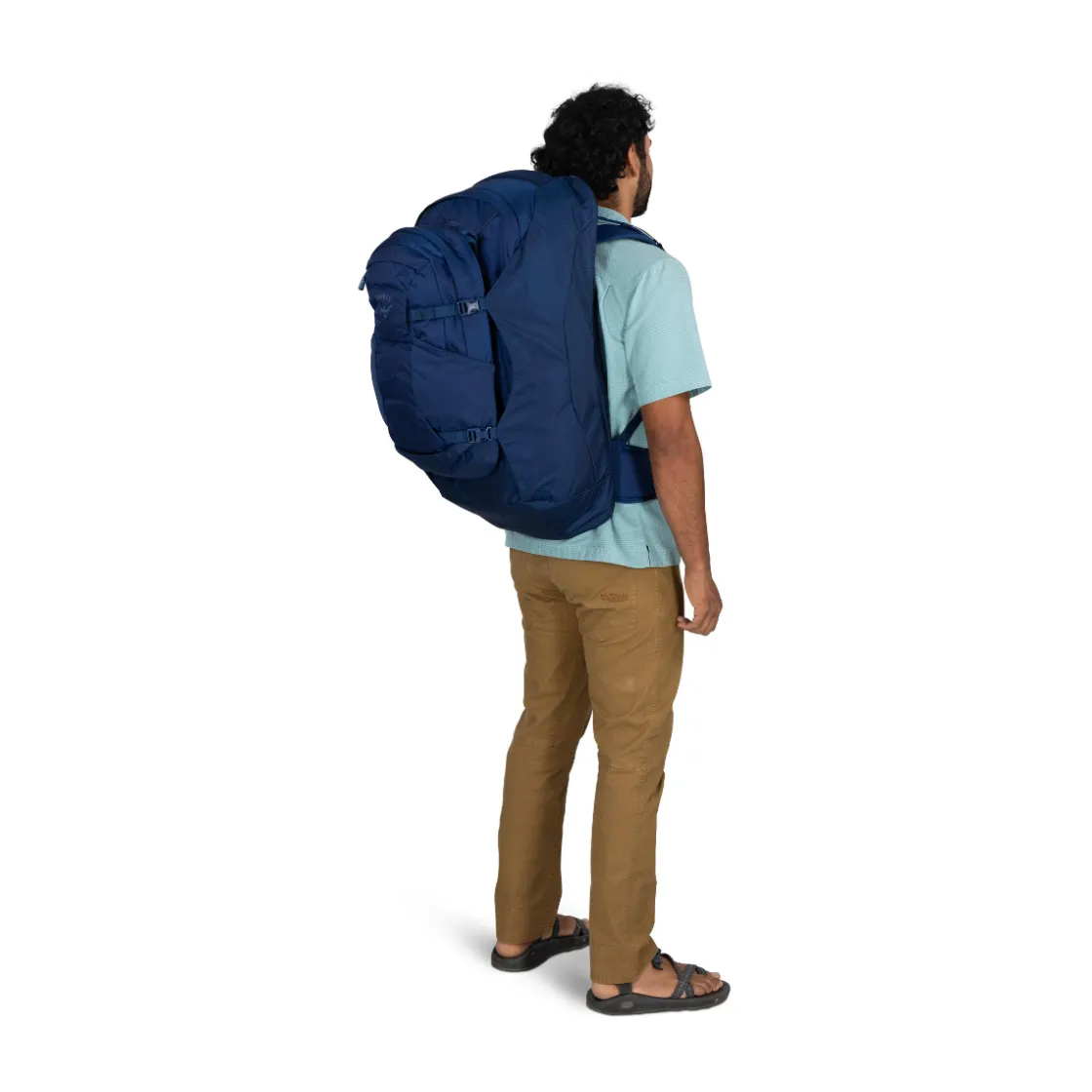 OSPREY Farpoint Travel Pack 70 L rejserygsæk, herre (Antique Blue)