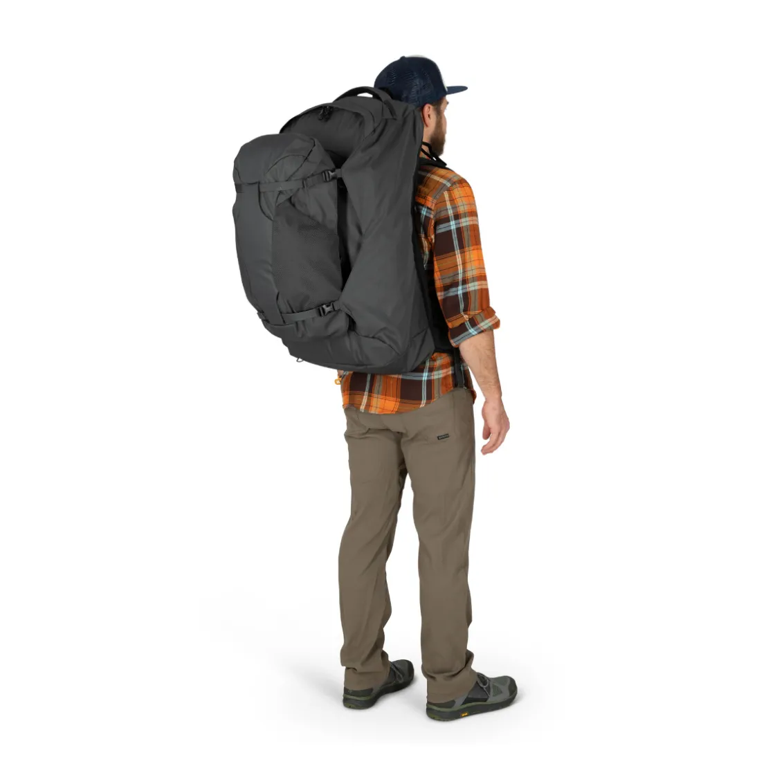 OSPREY Farpoint Travel Pack 70 L rejserygsæk, herre (Tunnel Vision Grey)