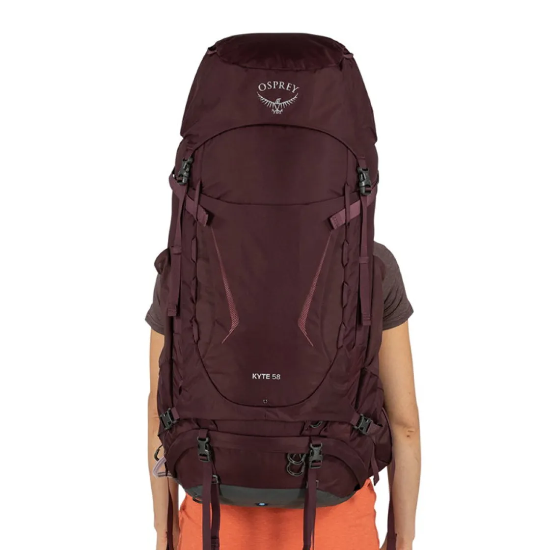 OSPREY Kyte 58 L rygsæk, dame (Elderberry / Purple) Clearance