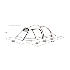 OUTWELL Earth 3 plus campingtelt, 3 personer Best