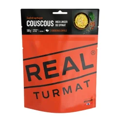 REAL TURMAT Couscous med linser og spinat (vegetar)