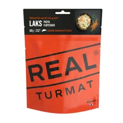 REAL TURMAT Laks med Pasta og Flødesovs Hot