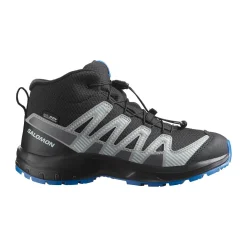 SALOMON Youth XA Pro V8 Mid CSWP vandrestøvle, junior (Black/Blue) Outlet