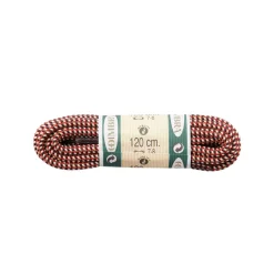 DIVERSE Snørebånd rundt 120 - 190 cm Brun / Rød Discount