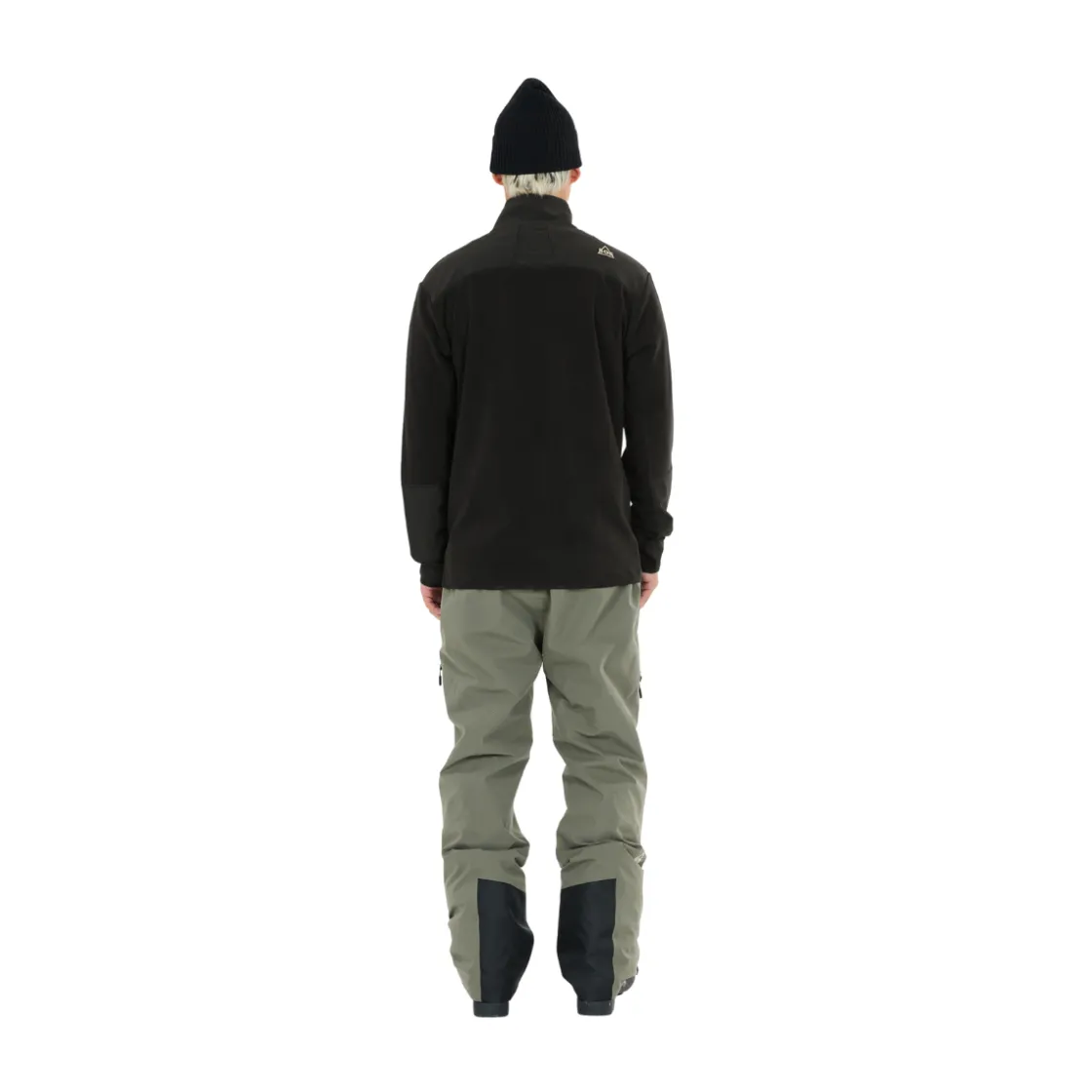 SOS Bromo Midlayer Full Zip Fleece, herre (Black) Best
