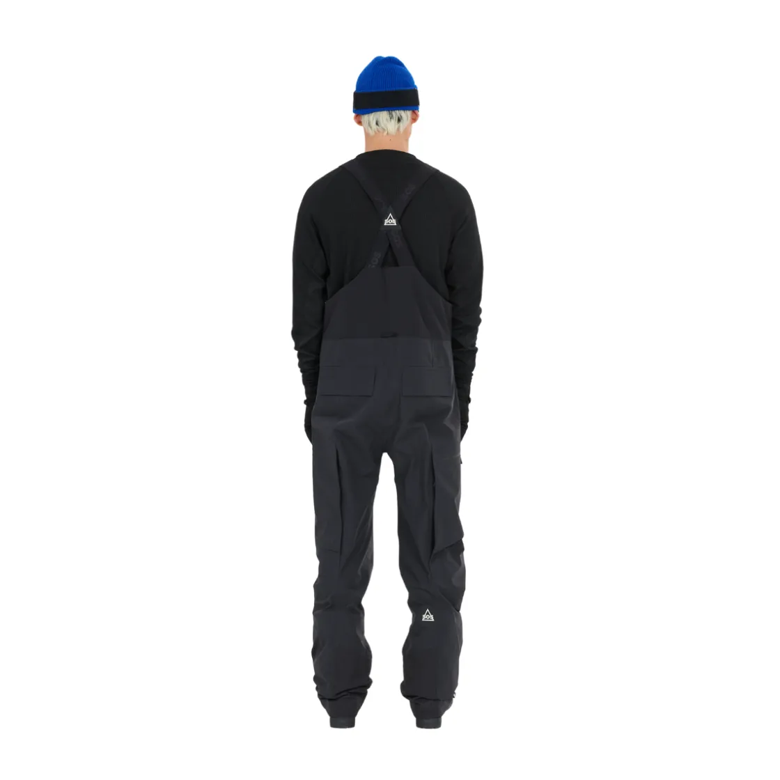 SOS Kula 3-lags Shell Bib Skibukser, herre (Black) Discount